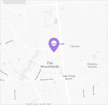 The Woodlands Location Map